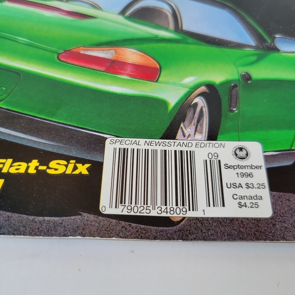 Motor Trend Magazine 1996 Corvette Boxter Car Collector - Picture 2 of 11